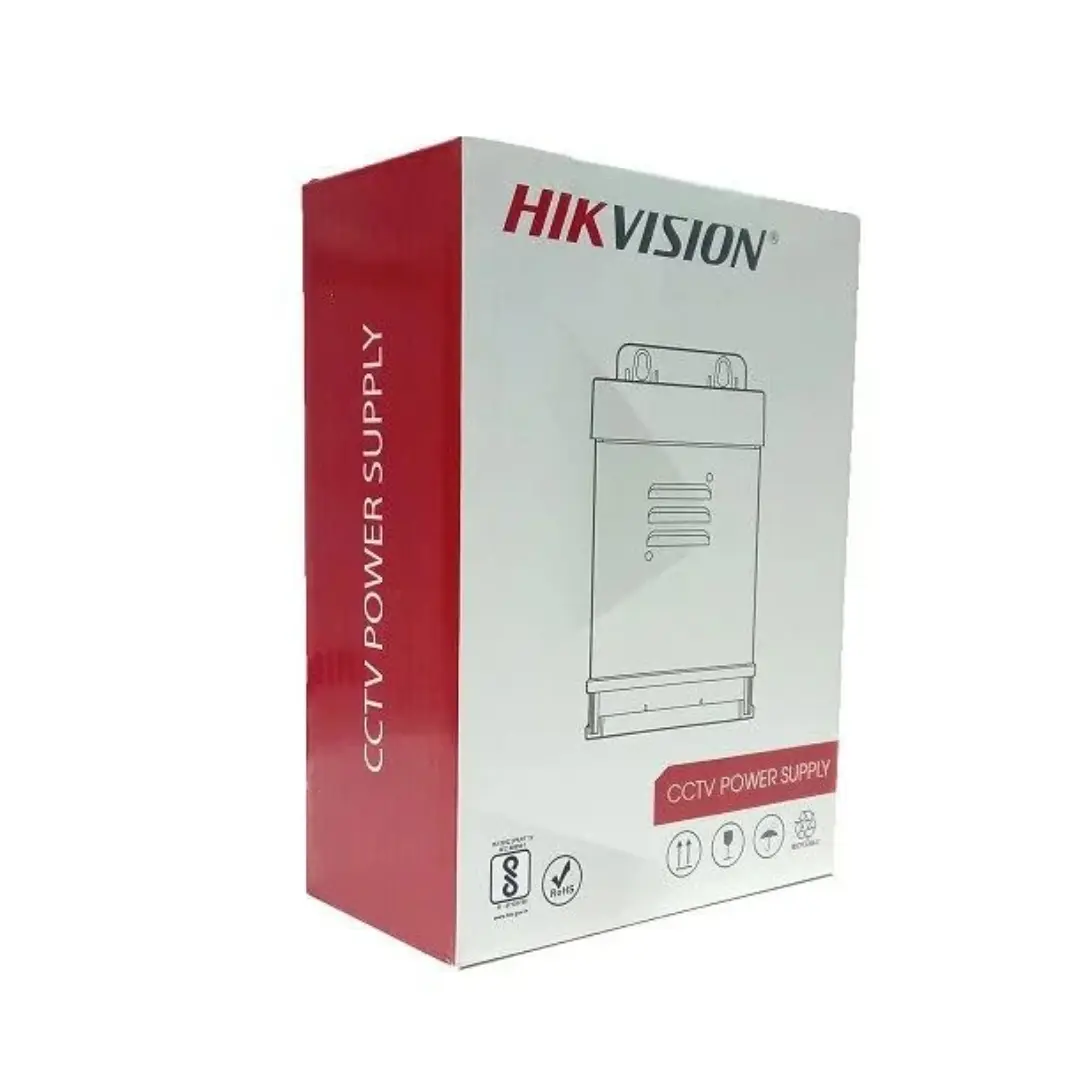 Hikvision 4-Channel Centralized CCTV Power Supply Box (12V 5A)
