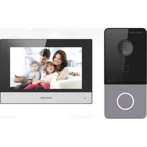 Hikvision DS-KIS603-P(C) Video Intercom Network Bundle