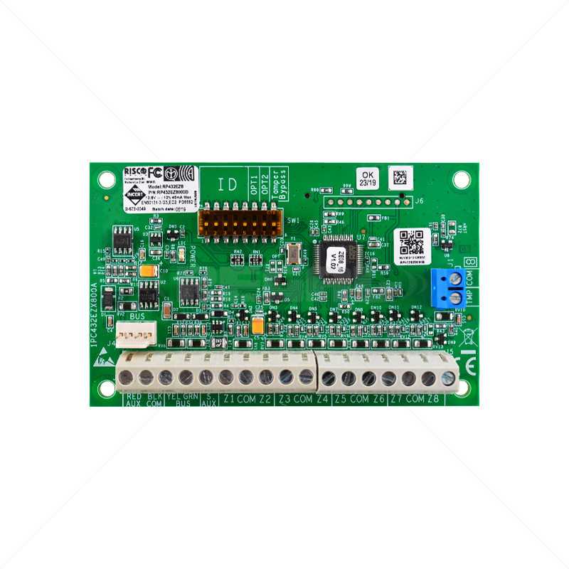 RISCO 8-Zone Hardwired Expander Module (RP432ZE8000A)