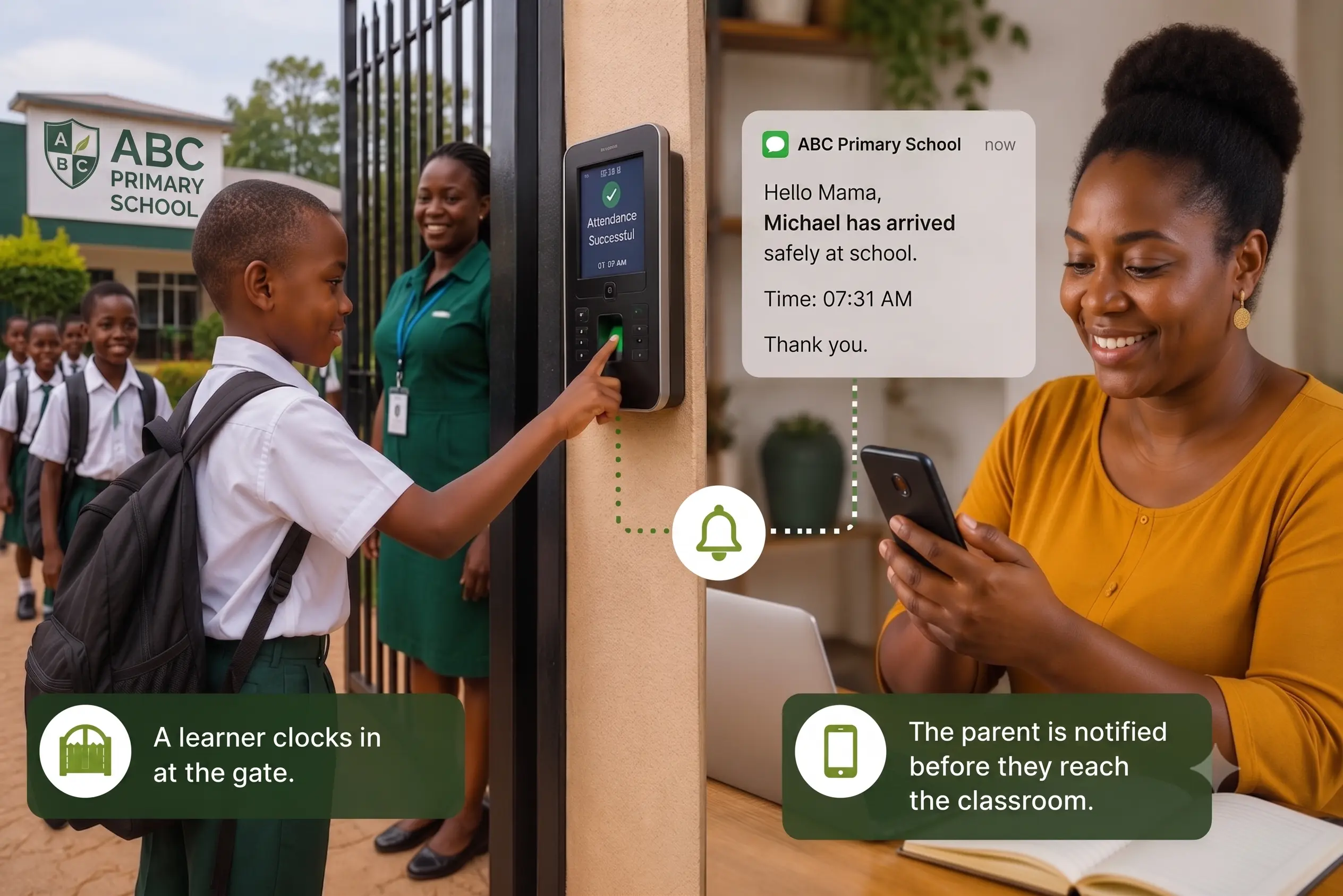 Student Safety & Biometric Attendance Systems in Uganda (2026): Parent SMS Alerts & School Management Guide